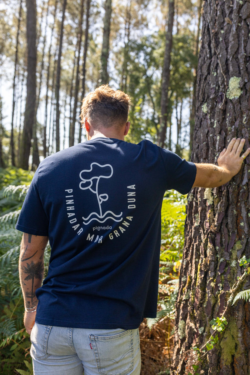 T-shirt Pinhat Bleu Marine