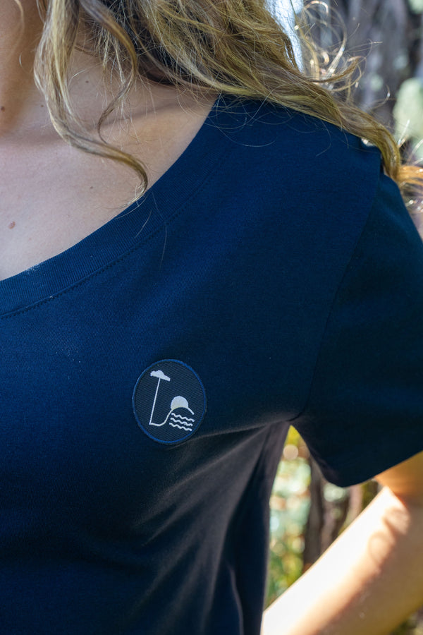 T-shirt Blau Pinheda