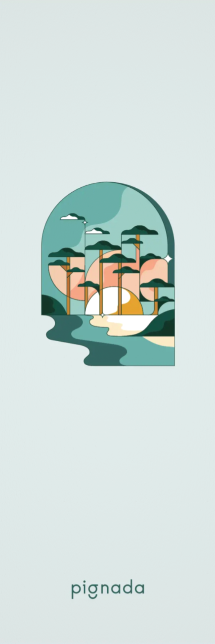 Marque-Page "Nuances de Bleu"