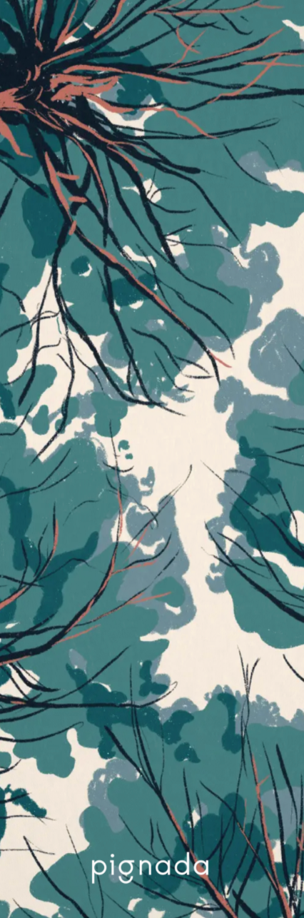 Marque-Page "Au Coeur des Pins"