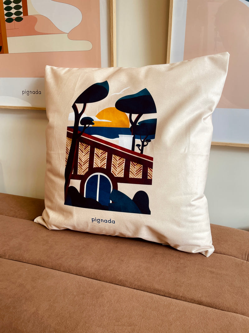 Coussin Coucher de soleil