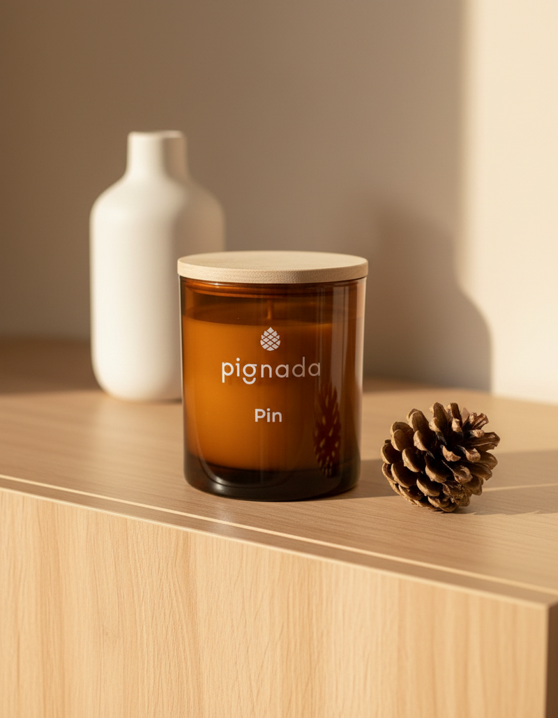 Bougie senteur Pin