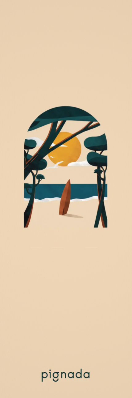 Marque-Page "Retour de Surf"