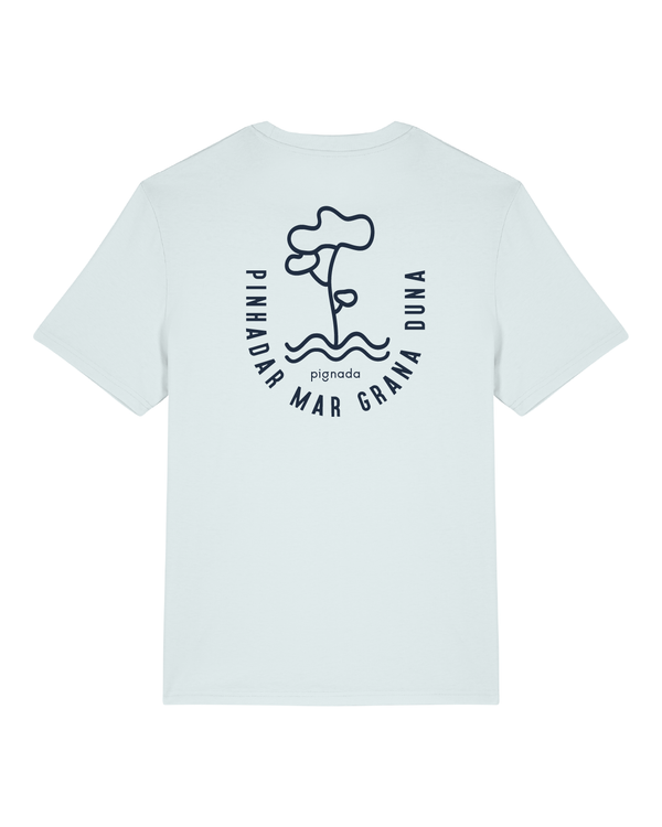 T-shirt Pinhat bleu ciel