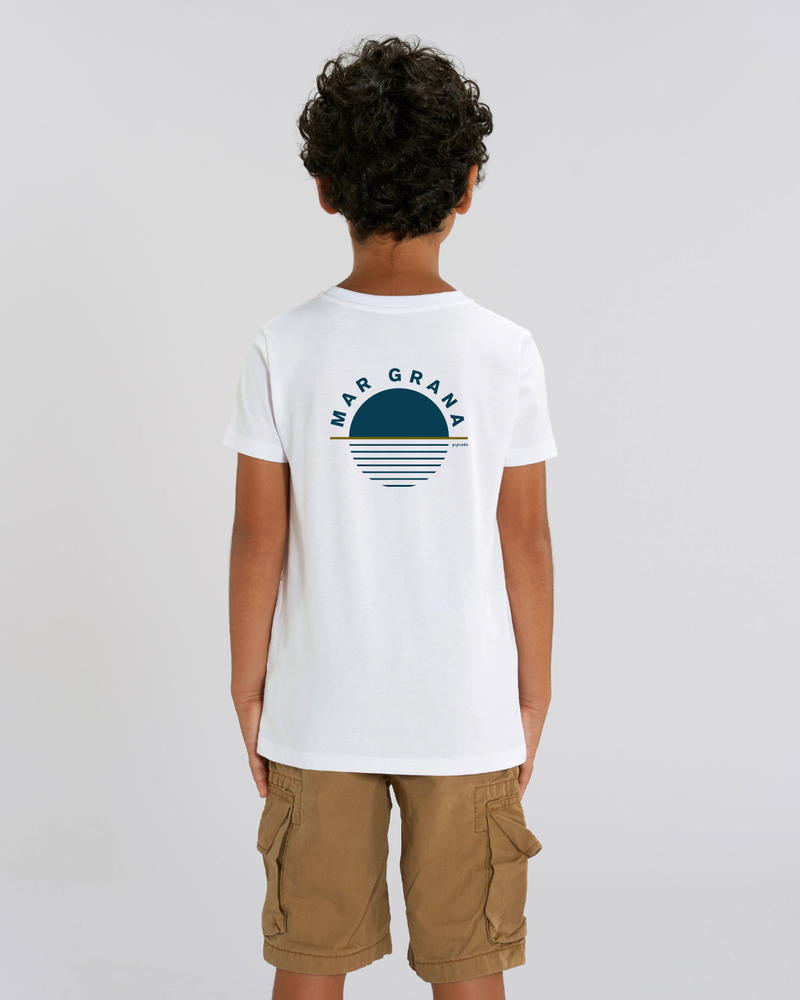 Tee -shirt unisexe enfant MAR GRANA (Océan)